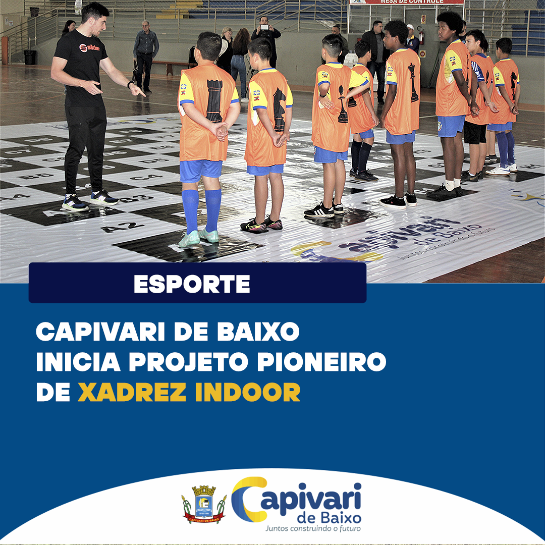 Iniciam as aulas de Xadrez e jogos de tabuleiro na rede municipal