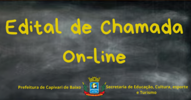 Município publica 3ª chamada on-line para contratação de professores regentes e de educação especial